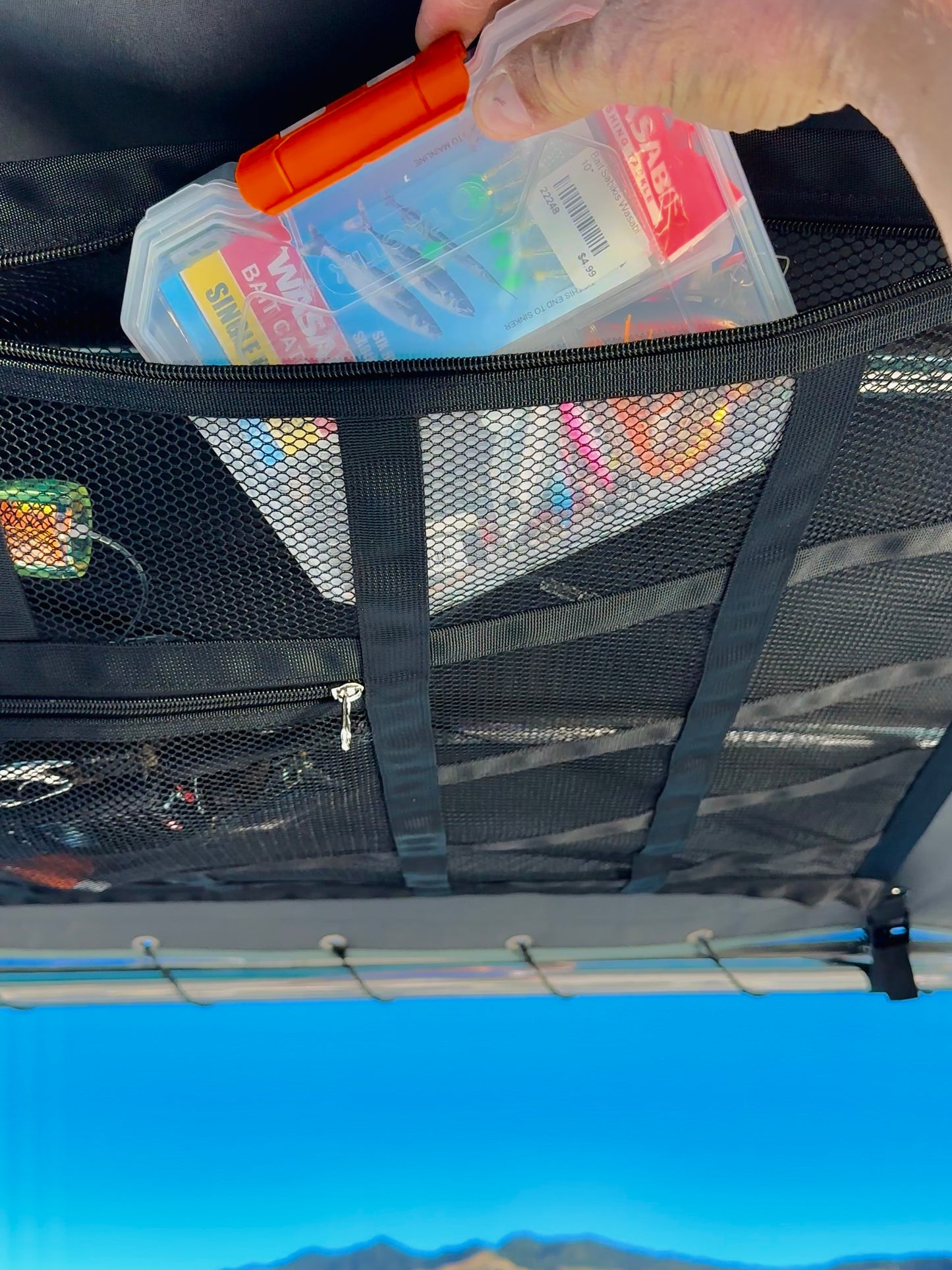 ZBAD1 - Black Marine Grade Premium Cargo Net