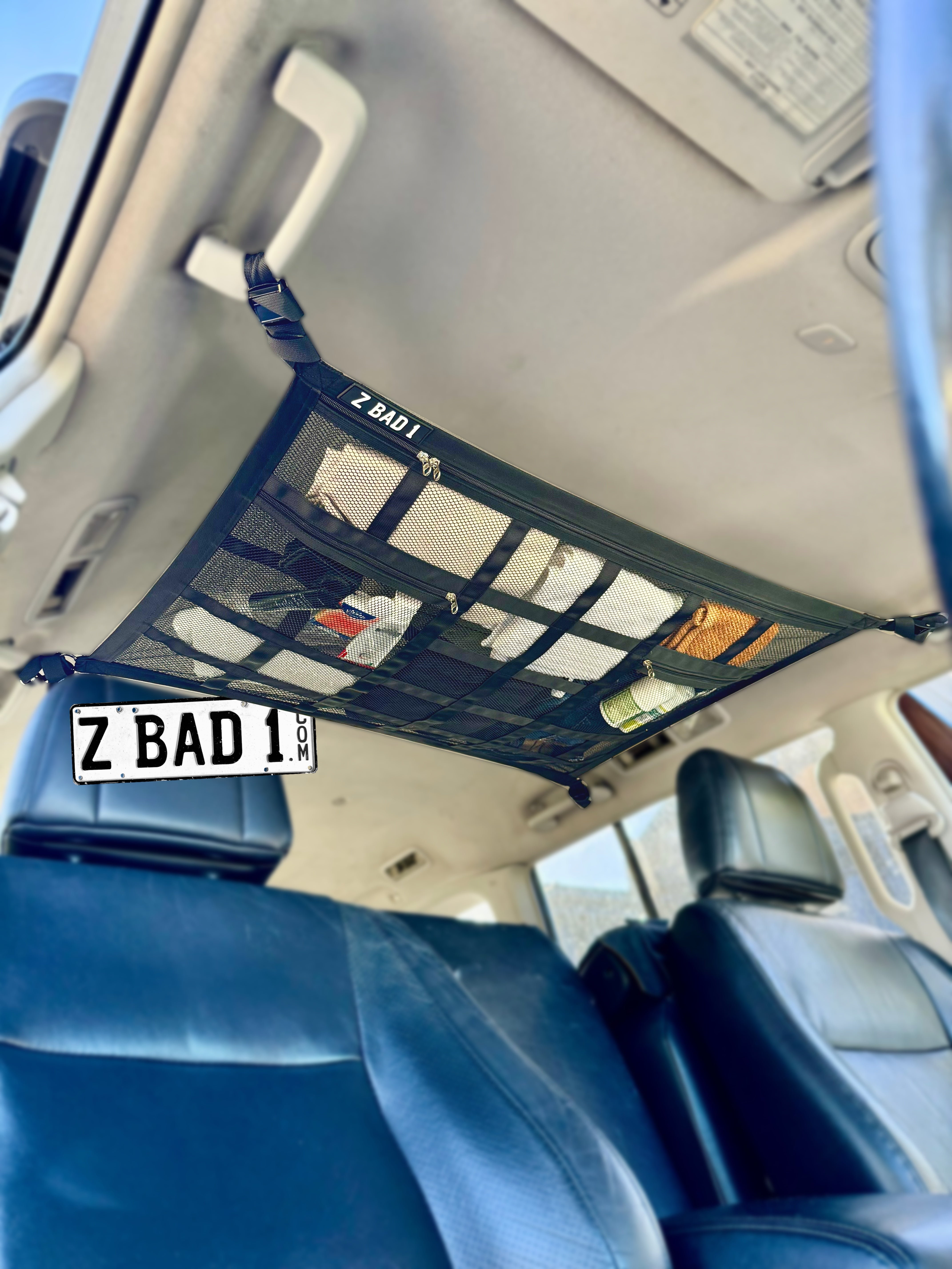Interior Roof Cargo Net for 4WD, Ute & Car – Gen 2 | ZBAD1