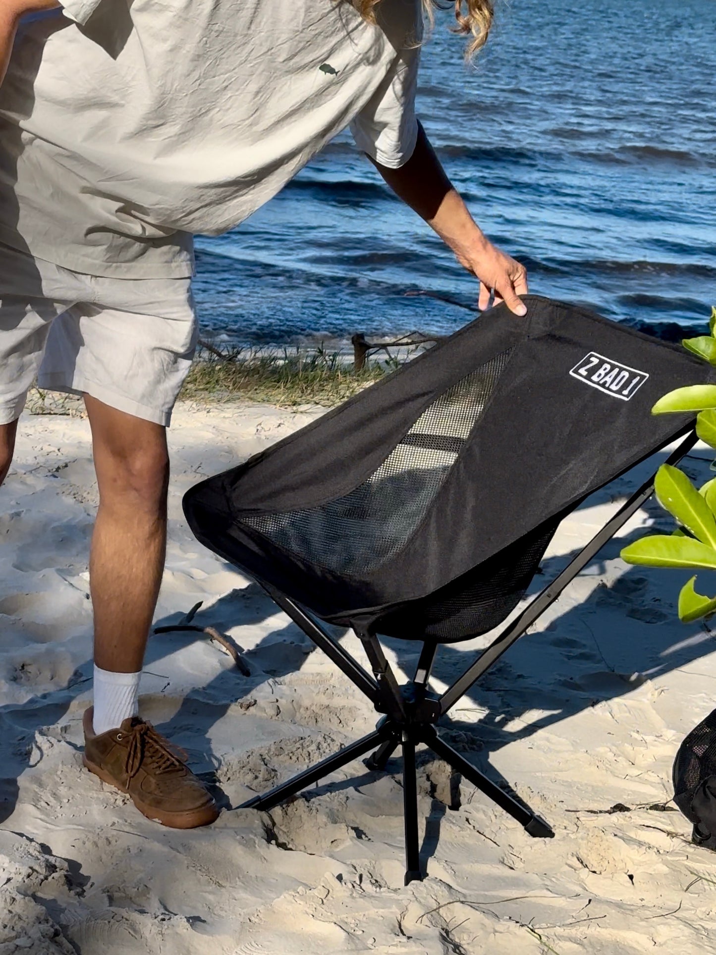 Spinning Camp Chair