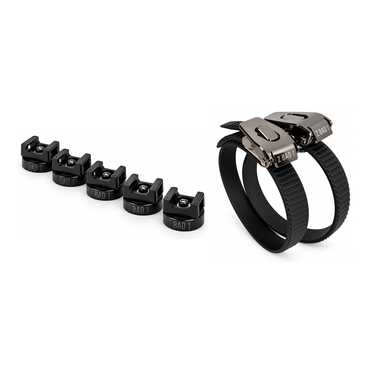 25mm Cable Tie Magnets + GripLock Straps Bundle