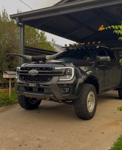 Custom Made Suction Mount Long Horns