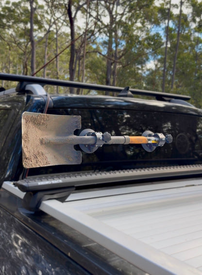 ZBAD1 - Double Suction Mount Shovel Holder