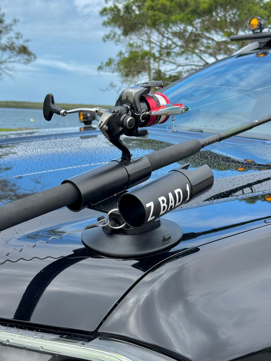 Suction Mount Fishing Rod Holder – No Racks Needed