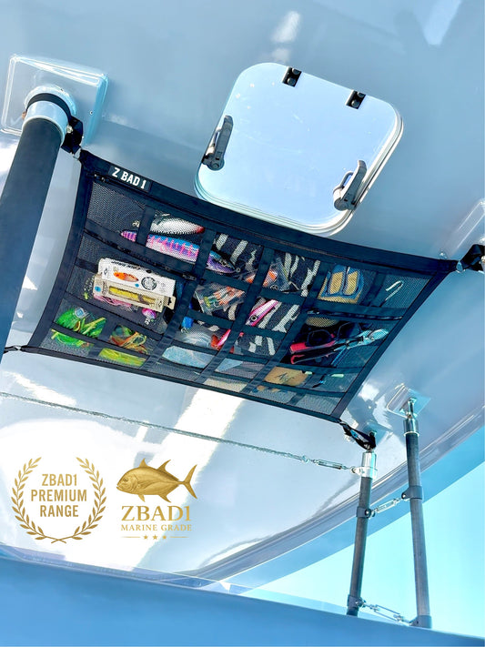 ZBAD1 - Black Marine Grade Premium Cargo Net