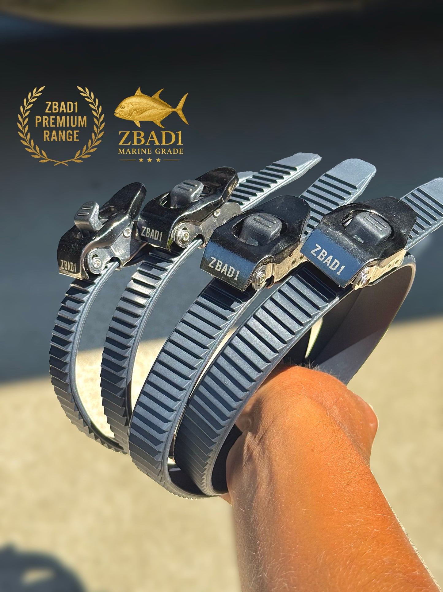 ZBAD1 - Grip Lock Straps (PRE-ORDER)