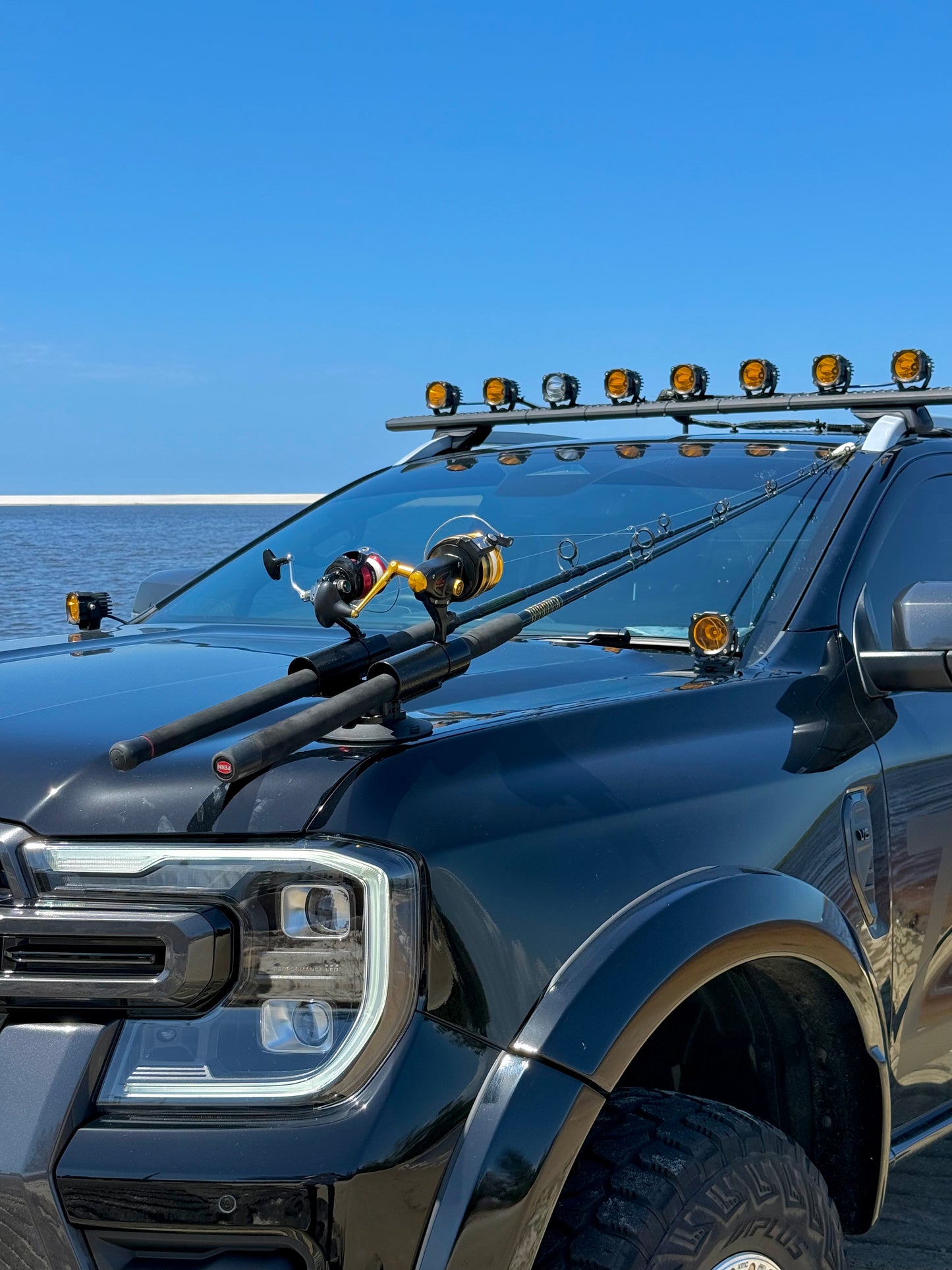 ZBAD1 - Super Suction Mount Rod Holder