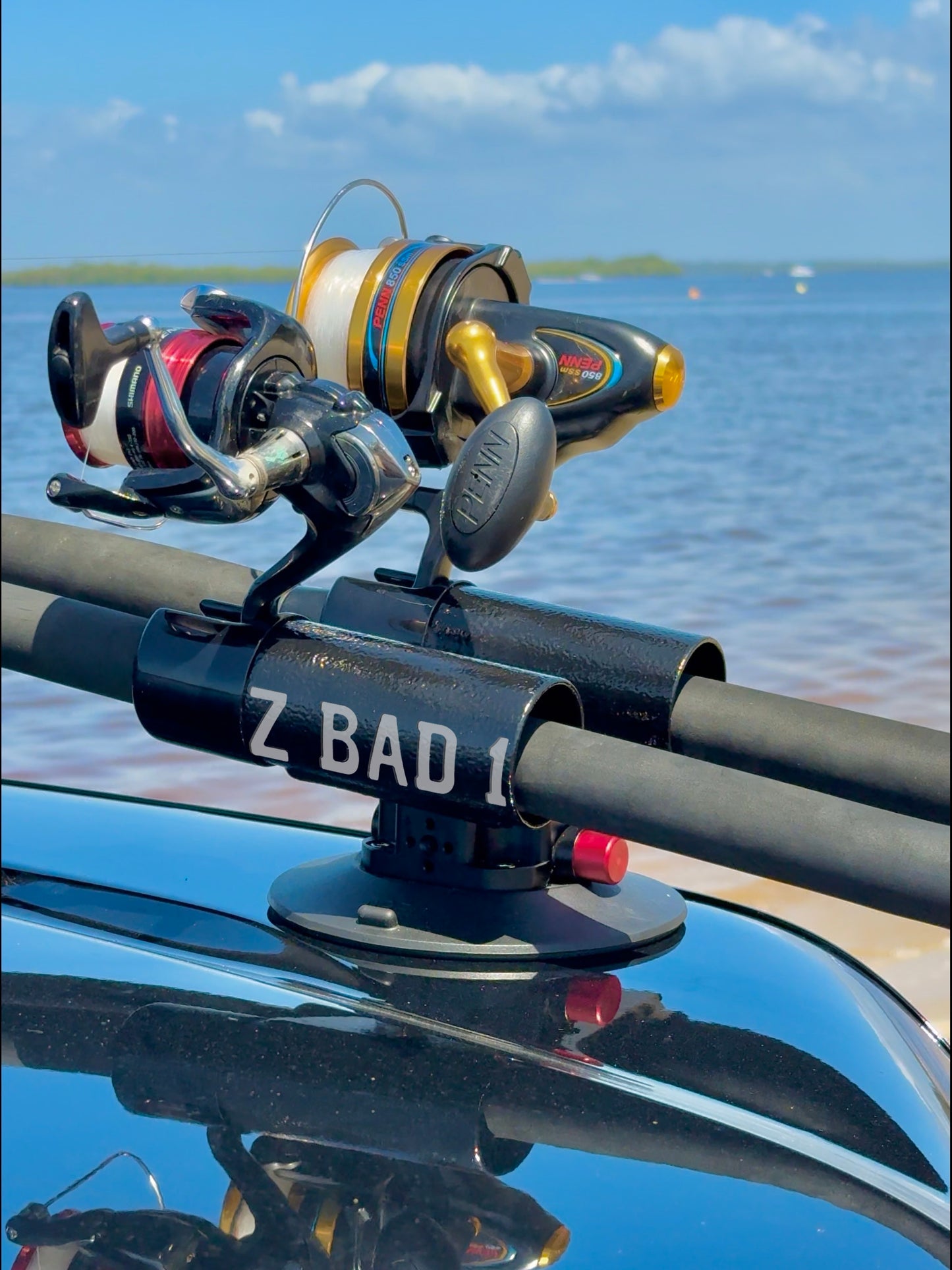 ZBAD1 - Super Suction Mount Rod Holder