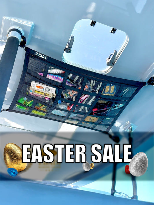 ZBAD1 - Black Marine Grade Premium Cargo Net