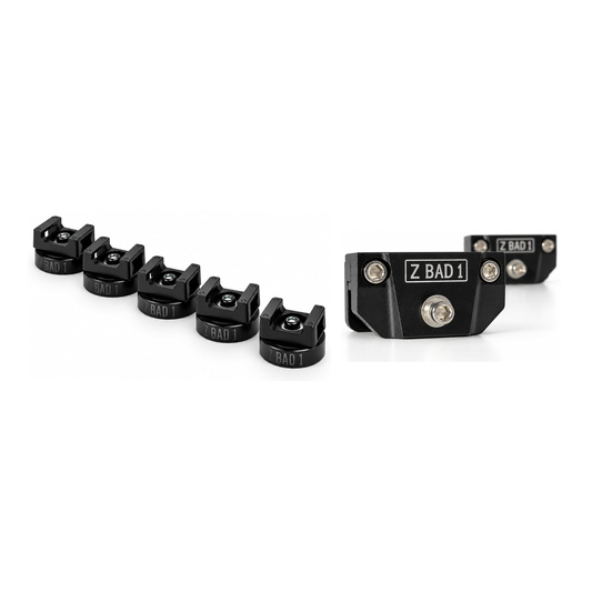 16mm Cable Tie Magnets + Rail Clamps Bundle